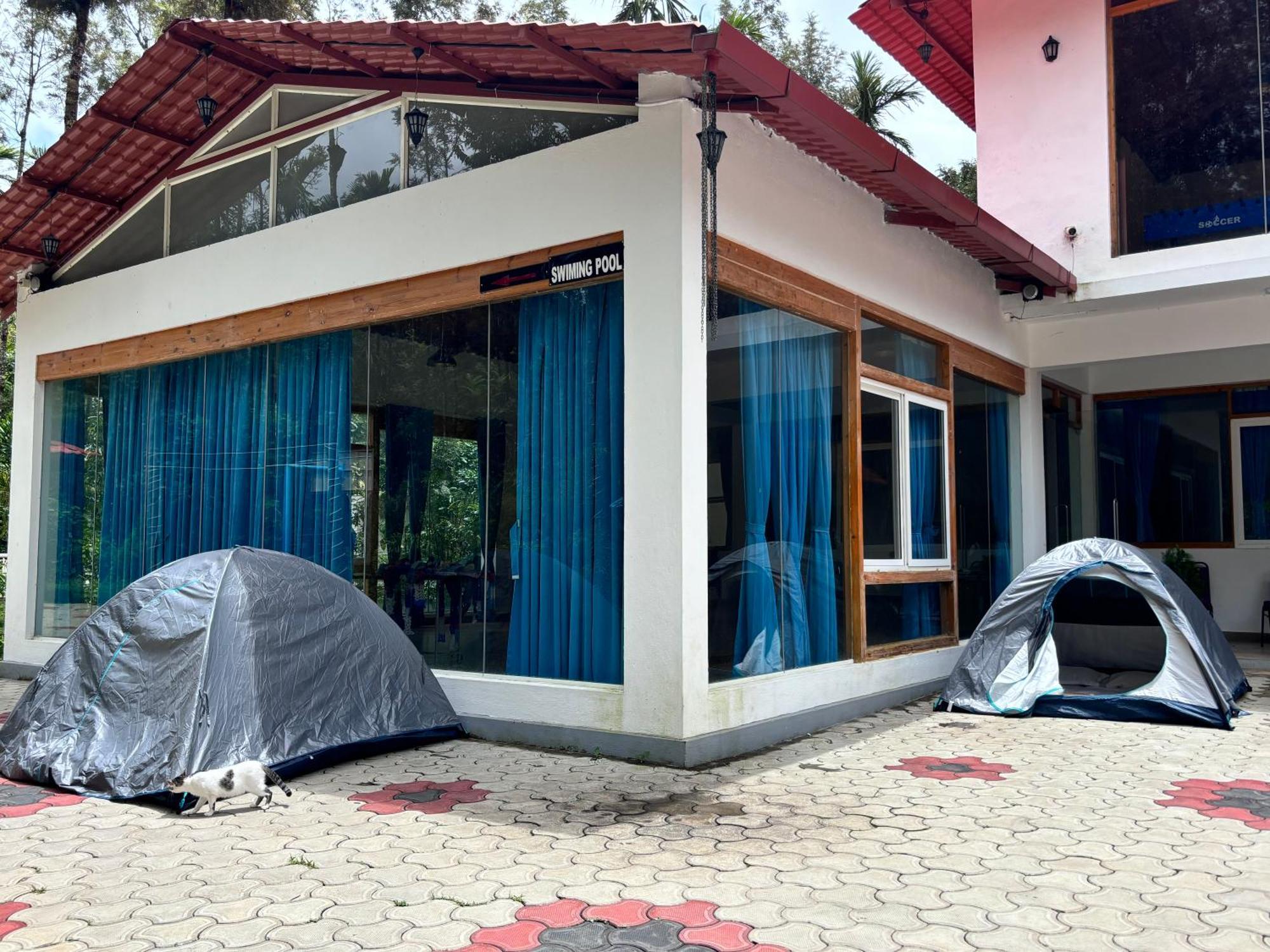 Ecstasy Tent Stay With Swimming Pool & Common Washroom Chikmagalūr Εξωτερικό φωτογραφία